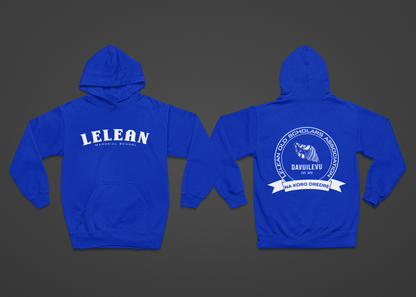 Lelean Memorial School Pullover Hood - Blue